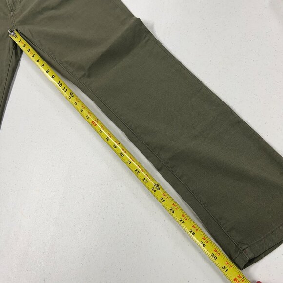 Johnnie-O Pants Atlas Lightweight Stretch 5-Pocket Jean Pants Forest Green 34x32 - Picture 6 of 9